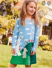 Mini Boden Girls Blue Bunny