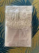 Nude Lace Top Hold Up Stockings Size XL