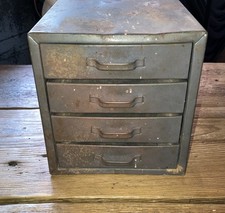 Vintage Small Metal Storage 4