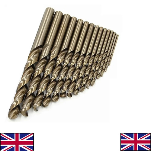 15pcs cobalt hss drill bit - cobalt,