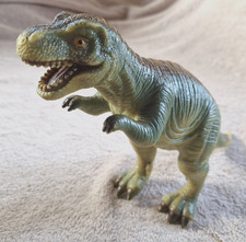 T Rex Dinosaur Rubber Lightweight Large Toy Toddler Dino Fan 13" Long