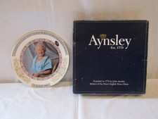 AYNSLEY COLLECTORS PLATE TO