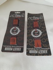 2 x Vintage Animal Watchstrap
