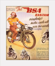 BSA Bantam retro Motorcycle
