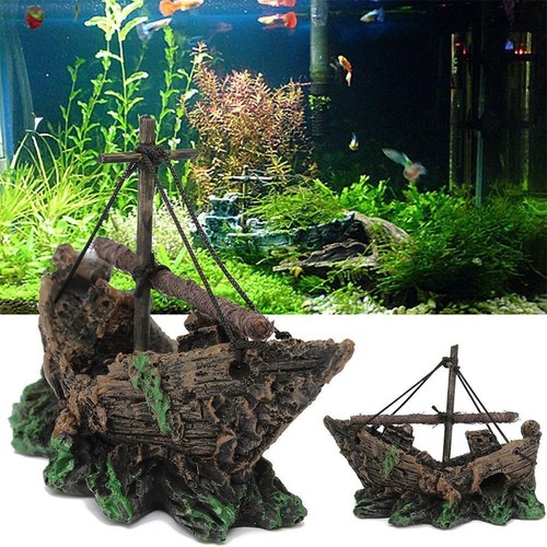 Wood fish hiding - fish, tank