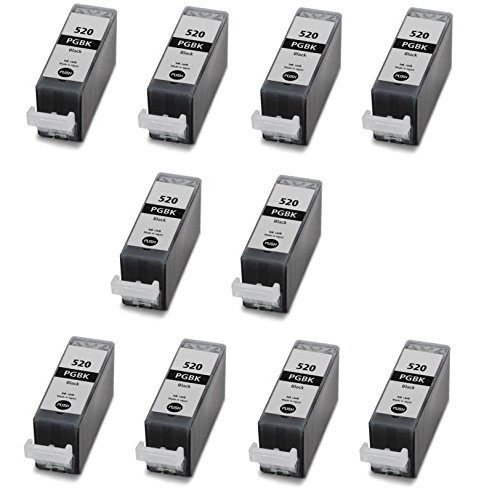 Black pgi520 ink - 10,