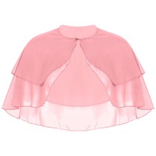 Womens Bridesmaid Summer Dress Cover Up Elegant Bolero Shrug Birthday Crop Top