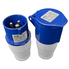 16 AMP PLUG and SOCKET cable