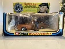 Corgi 290 Kojak’s Buick Regal– 1976 Vintage Diecast– With Figures – Original Box