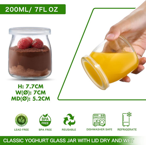 200ml yogurt pudding - yogurt,