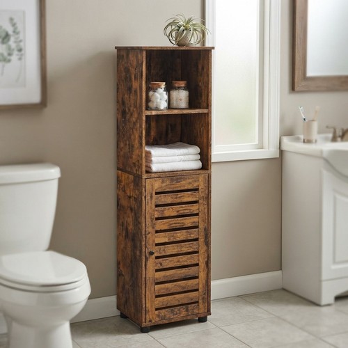 Floor cabinet bathroom storage - cabinet,