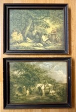 PAIR OF FRAMED VINTAGE FINE