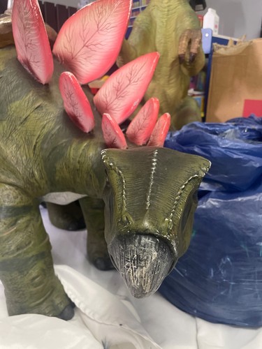 Dinosaur statue stegosaurus - dinosaur,