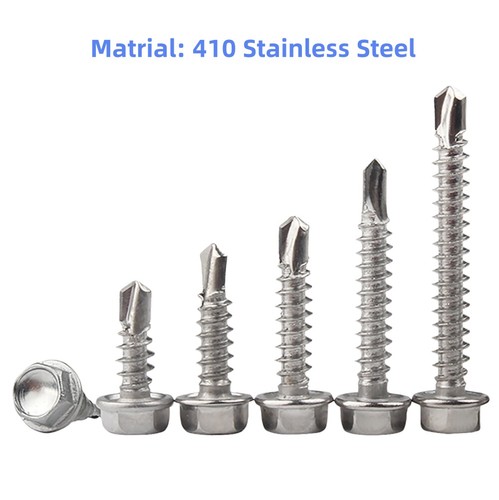 Self drilling hex - hex, screws