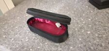 lipstick case with mirror-Black