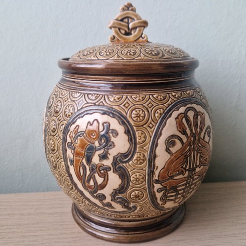 Vtg antique pottery spice - antique,
