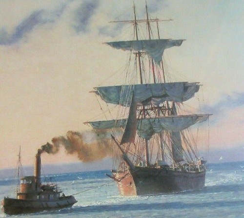 John stobart print san pedro - stobart,