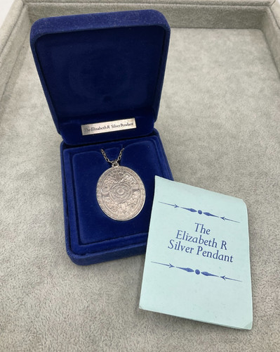 The elizabeth silver pendant - the,