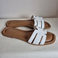 Primark UK 8 EU 41 White Brown