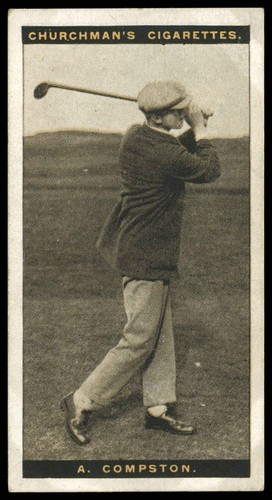 Churchman famous golfers - -, 'famous