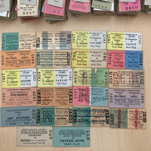 Railway tickets 22 x - railway., tickets.