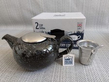 The London Pottery Company Pebble Filter Teapot 2 cup 500ml Brand New & Boxed 
