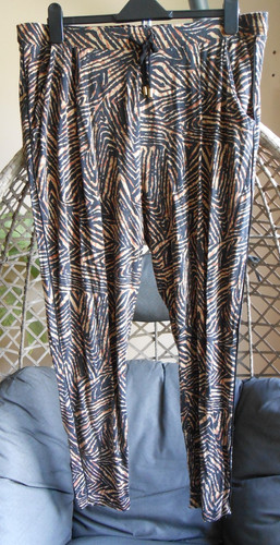 Ladies animal print harem - animal,