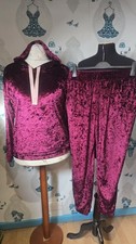 Soft Crushed Velvet Burgundy