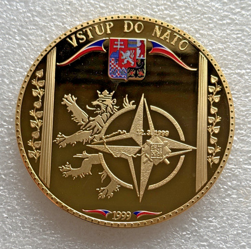 Czech republic coin medallion - czech,