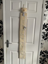 Noukie’s Childs Height Chart Hanger Plush Bear And Bee  uk only