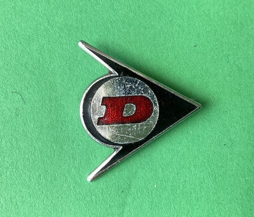 Vintage dunlop enamel pin - dunlop,