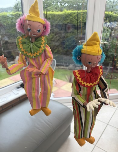 Pair vintage pelham - of, puppets