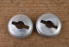 Stronglight 49D Aluminium Chainset Crankset Dust Caps Vintage Retro Steel Bike