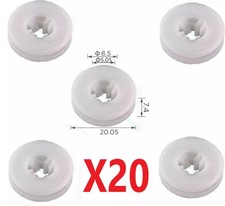 20X MINI REAR WHEEL ARCH TRIM CLIPS R50 R52 R53 Cooper S One Convertible ROUND