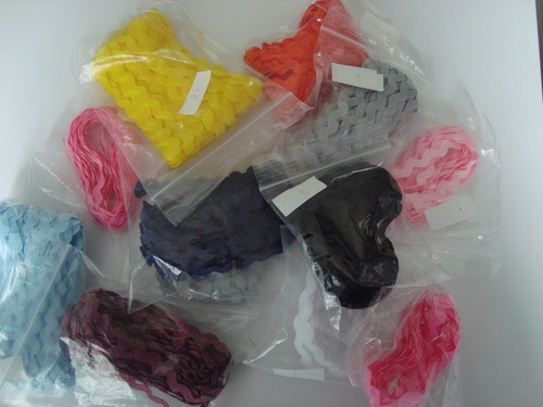 Joblot ric rac 5mm - 5mm, wide