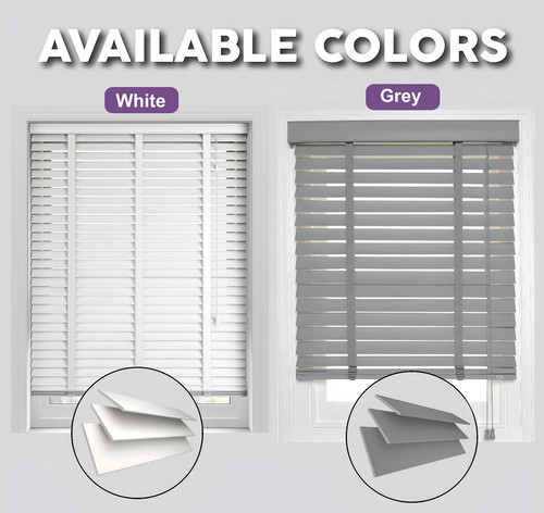 Faux wood venetian - faux, blinds