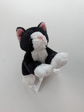 The Cuddle Crew Season 3 - Black White Cat Soft Toy - Small 12CM