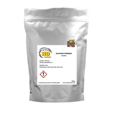 99.99% PURE GRADE Flowers of Sulphur Powder 150g FREE UK Postage