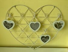 Next Home White Heart Multi-Photo Collage Frame