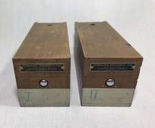 2 Vintage Wooden KODAK