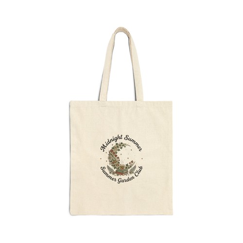 Cotton canvas tote bag - cotton,