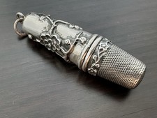 Antique Solid Silver Sewing