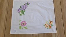 Vintage Embroidered  Traycloth
