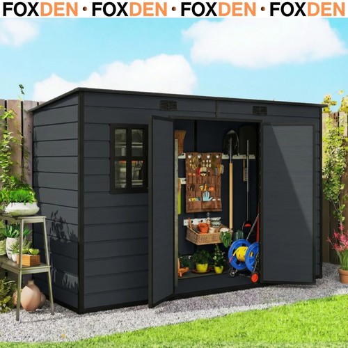 Resin garden shed - 4,
