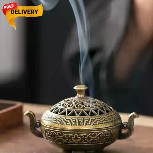 1pc brass incense burner - 1pc,