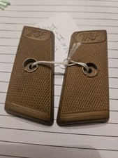 WEBLEY MK1 & MK11 PISTOL GRIPS BAKALITE RARE VINTAGE AIR GUN GRIPS