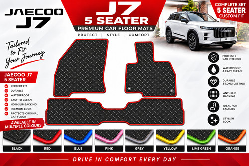 Jaecoo rubber floor - rubber, mats