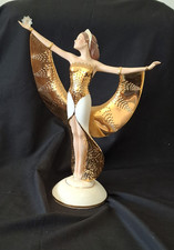 Art Deco style Sunrise in Gold