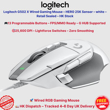 Logitech G502 X Wired Gaming
