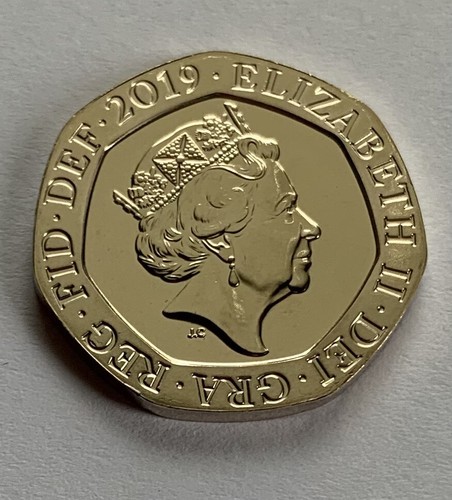 2019 20p coin shield brilliant - 20p,